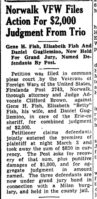 other Newspaper clipping from Mar 26, 1954 5776727