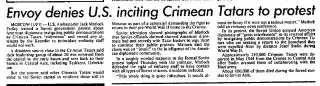 Political Newspaper clipping from Aug 1, 1987 5776789