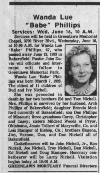 other Newspaper clipping from Jun 15, 1993 5776820