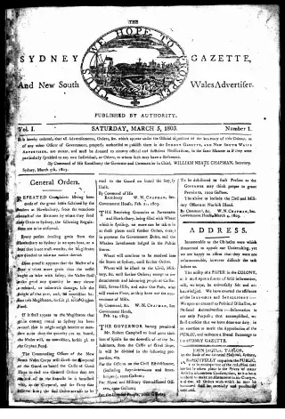 other Newspaper clipping from Mar 5, 1803 5776848