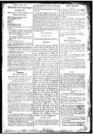 other Newspaper clipping from Mar 5, 1803 5776850