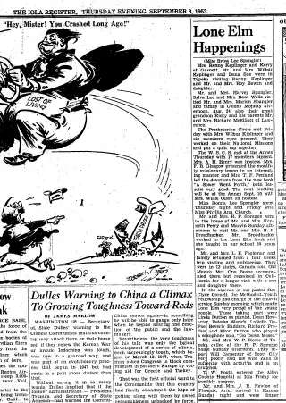 other Newspaper clipping from Sep 3, 1953 5776997