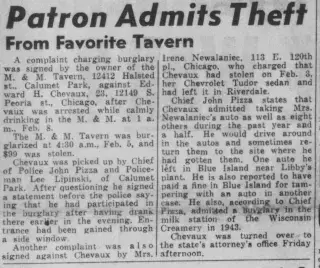 Crime Newspaper clipping from Feb 15, 1945 5777036