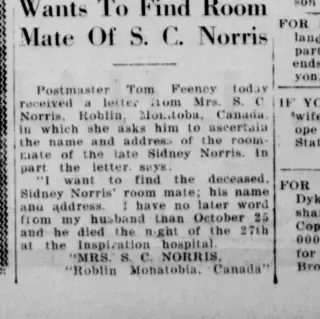 other Newspaper clipping from Nov 28, 1919 5777268