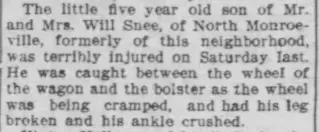 other Newspaper clipping from Aug 7, 1907 5777417