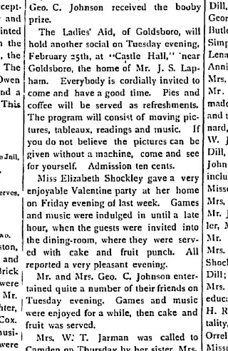 other Newspaper clipping from Feb 22, 1913 5777650