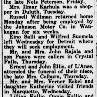 other Newspaper clipping from Nov 6, 1941 5777812