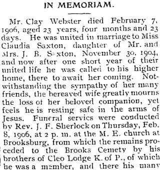 other Newspaper clipping from Feb 15, 1906 5777852