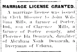 Marriage Newspaper clipping from Jan 9, 1915 5777905
