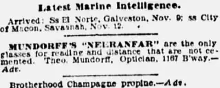 other Newspaper clipping from Nov 15, 1903 5777956