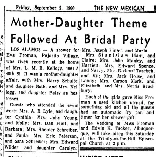 other Newspaper clipping from Sep 2, 1960 5777989