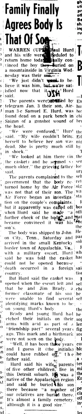 other Newspaper clipping from Jan 16, 1964 5778300