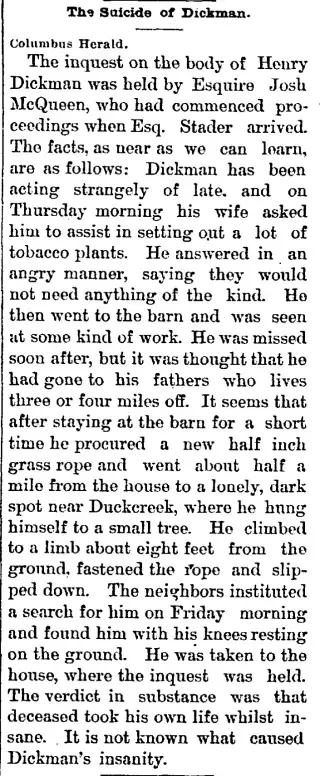 other Newspaper clipping from Jun 7, 1886 5778305