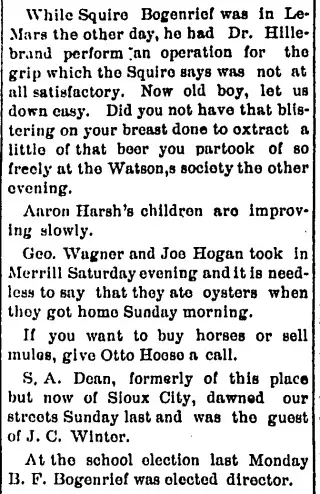 other Newspaper clipping from Mar 13, 1891 5778407