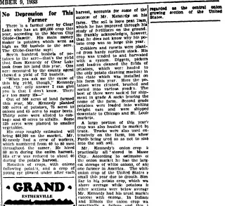 other Newspaper clipping from Nov 9, 1933 5778446