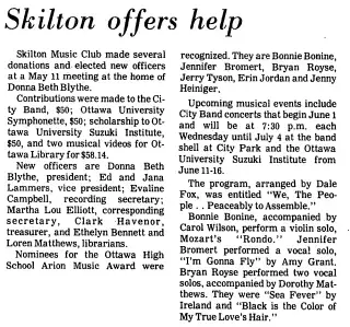 other Newspaper clipping from May 21, 1988 5778524