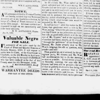 other Newspaper clipping from Mar 23, 1838 5778542