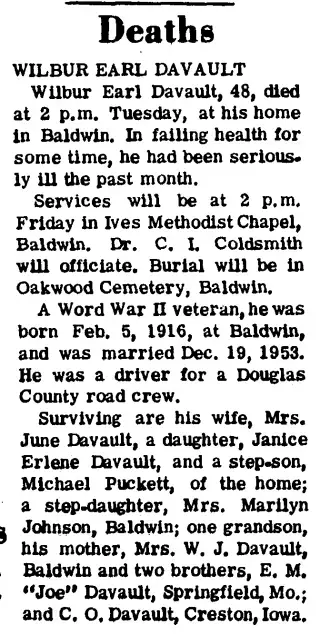 other Newspaper clipping from Sep 16, 1964 5778568