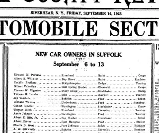 other Newspaper clipping from Sep 14, 1923 5778755