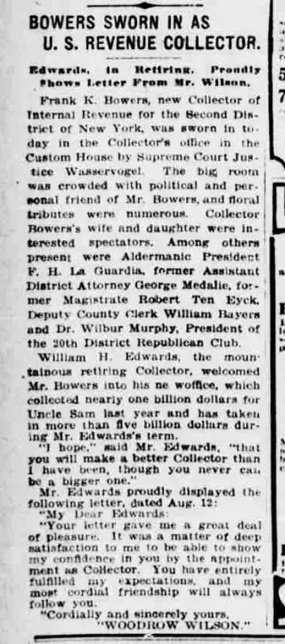 other Newspaper clipping from Aug 15, 1921 5778916