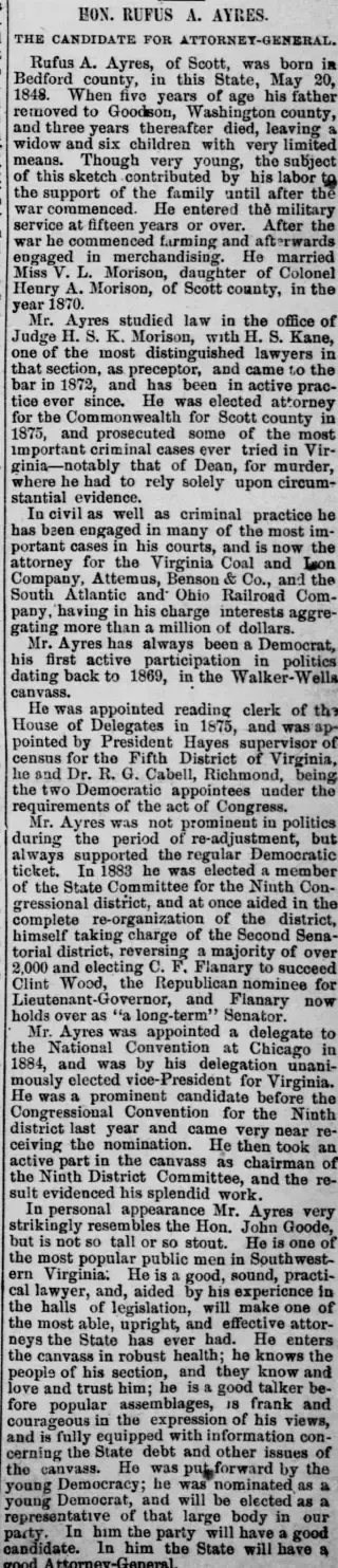 other Newspaper clipping from Aug 5, 1885 5778948