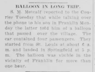 other Newspaper clipping from May 10, 1911 5779053