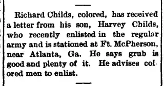 Military Newspaper clipping from Jul 15, 1898 5779124