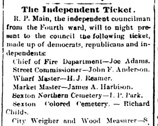 Political Newspaper clipping from May 17, 1880 5779325