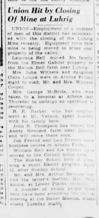other Newspaper clipping from Apr 6, 1936 5779363