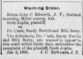 Crime Newspaper clipping from Jan 5, 1893 5779397