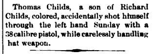 General news Newspaper clipping from Mar 26, 1890 5779439