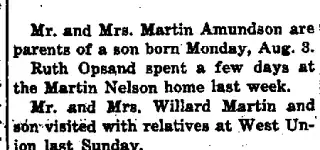 other Newspaper clipping from Aug 13, 1931 5779450