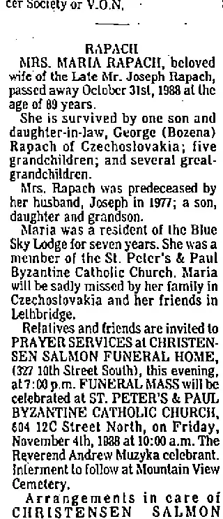 other Newspaper clipping from Nov 3, 1988 5779518