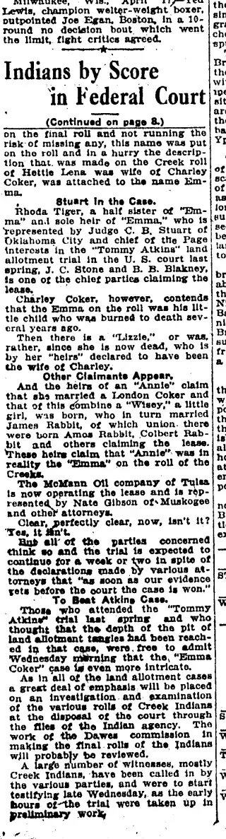 other Newspaper clipping from Apr 17, 1918 5779729