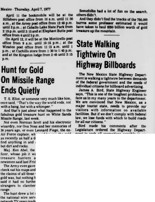 other Newspaper clipping from Apr 7, 1977 5779830