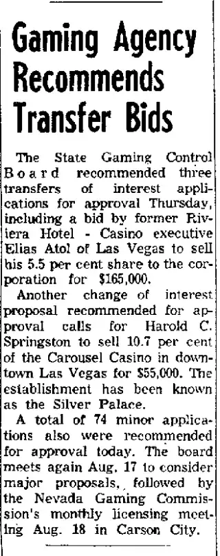 other Newspaper clipping from Aug 7, 1964 5780423