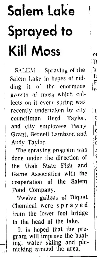 other Newspaper clipping from May 22, 1967 5780634