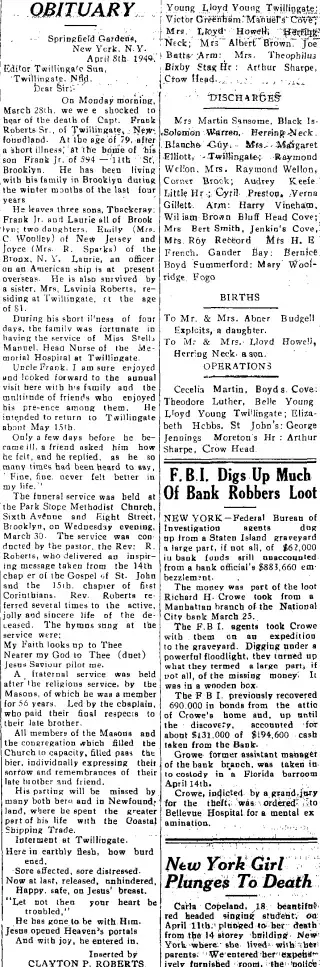 other Newspaper clipping from Apr 30, 1949 5780715
