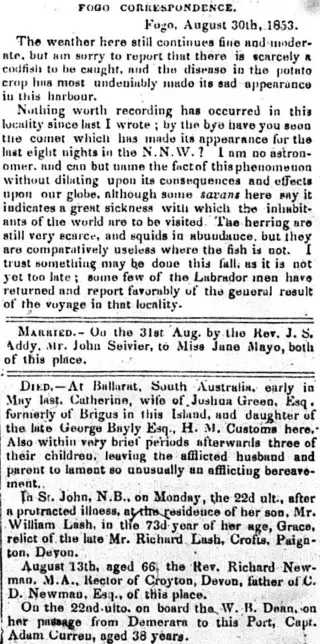 other Newspaper clipping from Sep 7, 1853 5780717