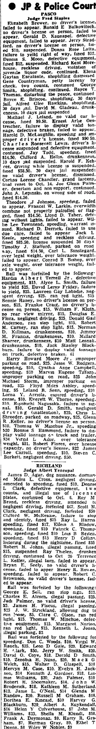 Crime Newspaper clipping from Oct 3, 1965 5780895