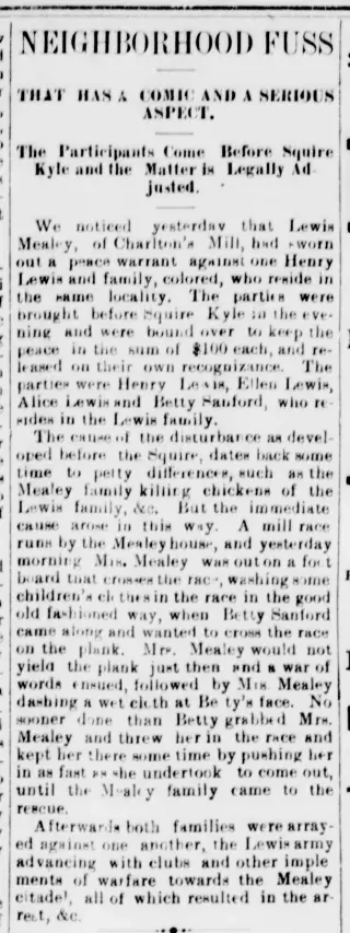 other Newspaper clipping from Jul 11, 1884 5780937