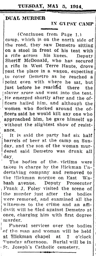 other Newspaper clipping from May 5, 1914 5781021