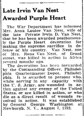 other Newspaper clipping from Oct 13, 1943 5781029