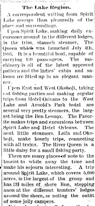 other Newspaper clipping from Aug 15, 1884 5781245
