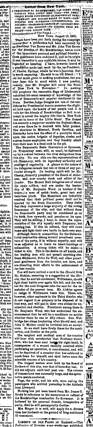 other Newspaper clipping from Aug 15, 1860 5781288