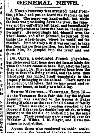 other Newspaper clipping from Sep 20, 1860 5781350