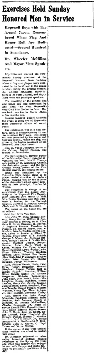 other Newspaper clipping from May 19, 1943 5781384