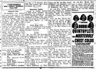 other Newspaper clipping from Jan 5, 1944 5781387