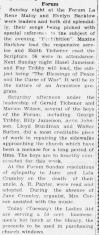 other Newspaper clipping from Nov 4, 1930 5781443
