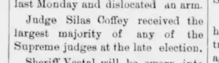 Political Newspaper clipping from Nov 15, 1888 5781588